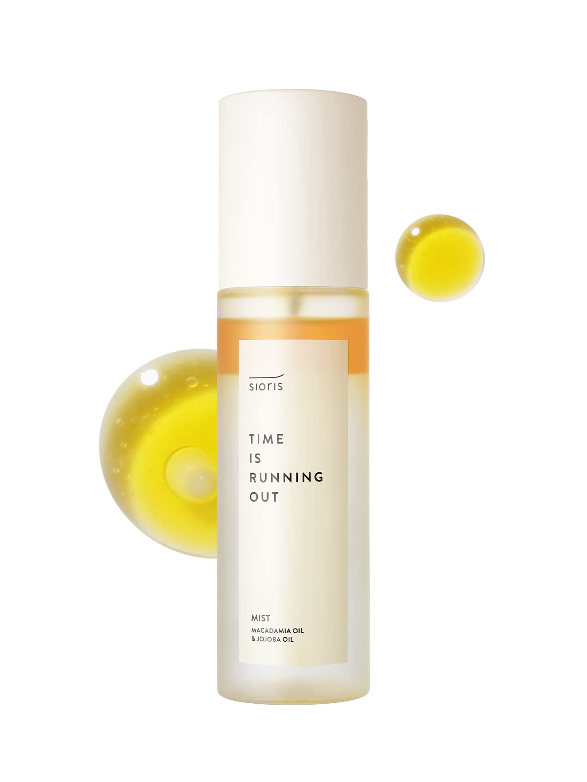 SIORIS Hydrating Face Mist Spray for Dry & Sensitive Skin, Organic & Vegan Facial Spray with Jojoba Oil & Citrus Water (Yuja), Lightweight Face Serum Mist for Dewy Glass Skin Finish, 3.38 fl oz