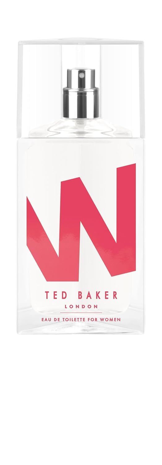 Ted Baker Eau de Toilette Duo Pack - Fruity Floral Rose & Orchid Perfume | Vegan, Long-Lasting, 2 x 2.54 fl oz