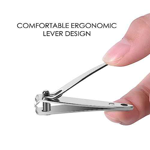 120 Pieces Nail Clipper Set Flat Toenail Clippers Stainless Steel Fingernails Manicure Pedicure Sturdy Silver Small Trimmer Portable Bulk for Men Women Homeless Care Package Supplies