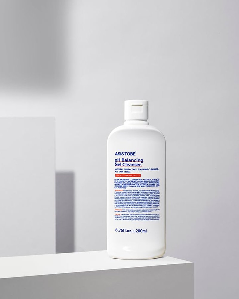 pH Balancing Gel Cleanser - Soothing Aloe Vera & Panthenol Formula | 200ml for Sensitive Skin