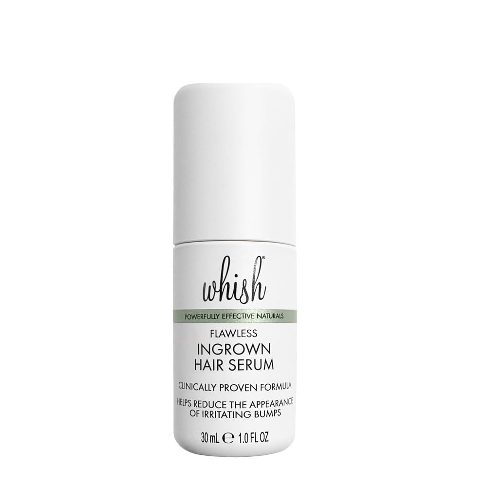 Whish Flawless Post Wax & Shave Serum, 1 Fl Oz After Shave Bottle