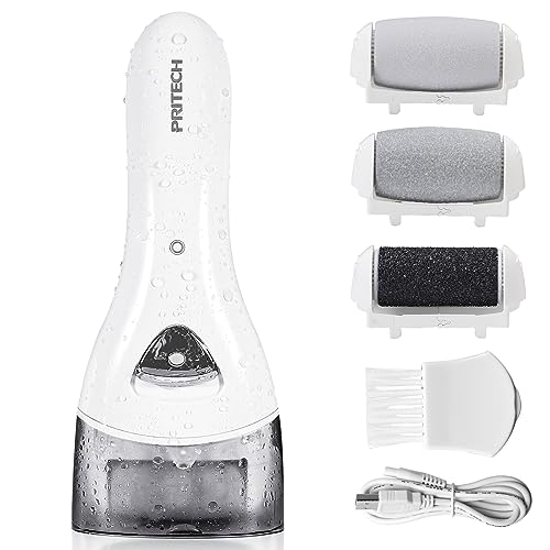 Electric Foot Callus Removers Rechargeable, Portable Electronic Foot File Pedicure Tools, Electric Callus Remover Foot Scrubber Kit, Professional Foot Care Ideal Gift for Dead, Hard Cracked Dry Skin