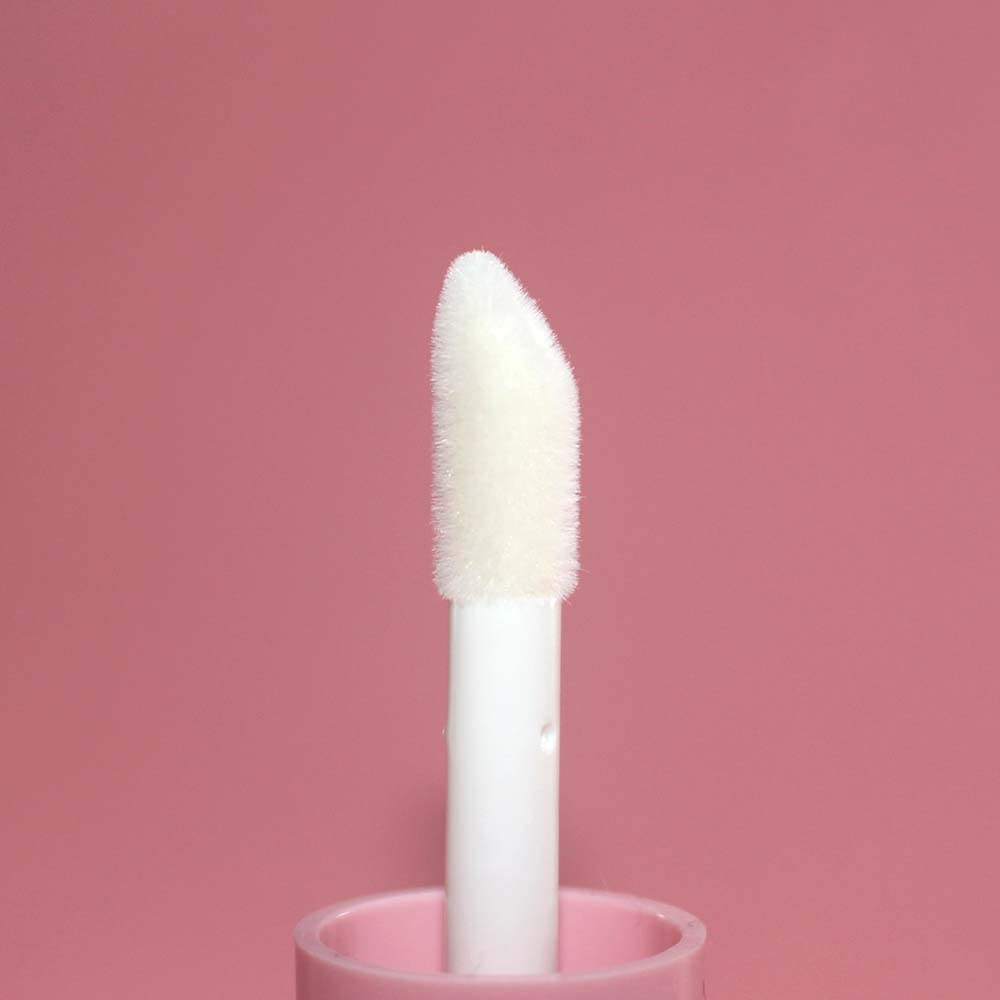 COSIDEA 30pcs Nude Empty 6ml 0.2oz Lip Gloss Tubes with Big Doe Foot Wand，Round Lipgloss Containers，Concealer Tube Cosmetic Packing Container Bulk Wholesale