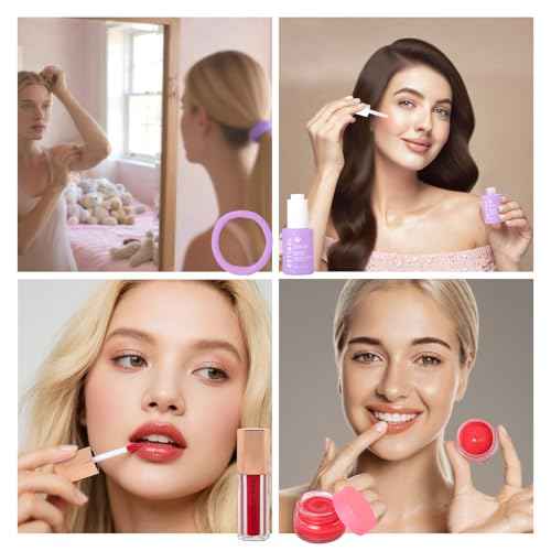 Face Sheet Masks Pack, 55 Pcs Skin Care Kit, Spa Kit Gift for Women, Real Deep Hydrogel Collagen Mask, Hyaluronic Acid Face Serum, Clay Mask, Gel Eye Mask, Lip Gloss, Christmas, Birthday, Anniversary