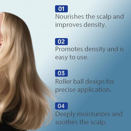 Orrenaturals Hair Revival Ampoule, Quasarous Hair Loss Reversal Serum, Hair Growth Roll On, Rosemary Scalpy Hair Growth Serum Roll On 25 Ml, Targeted Hairline & Thinning Support (2Pcs)