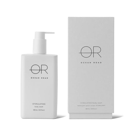 Ocean Road White Body Wash 13.5 fl oz - Gentle, Hydrating Shower Gel with Antioxidant White Tea Extract – Ethically Sourced, Vegan, Australian Made Skincare for Healthy, Radiant Skin