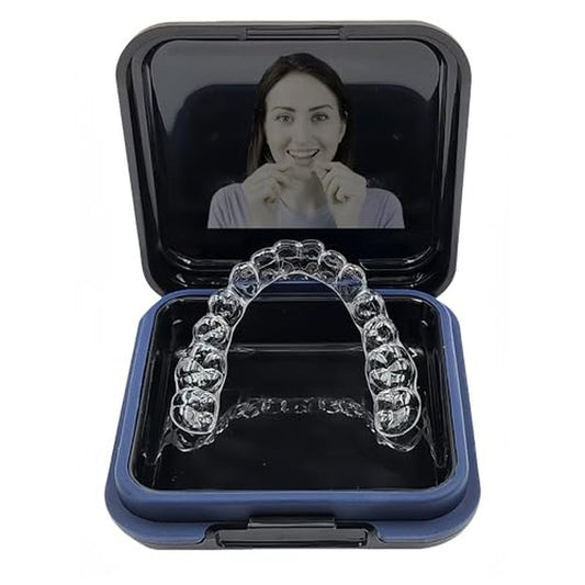 Custom Night Guard, Custom Dental Retainer Durable Mouth Teeth Guard Against Teeth Grinding/Clenching, One Pack
