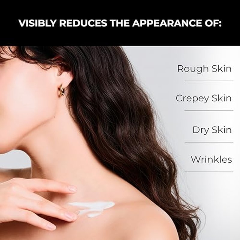 Firming Retinol Body Lotion for Wrinkles & Crepey Skin ? Anti-Aging Moisturizer with Hyaluronic Acid, Niacinamide, Aloe Vera, Shea Butter & Grass-Fed Tallow Skincare