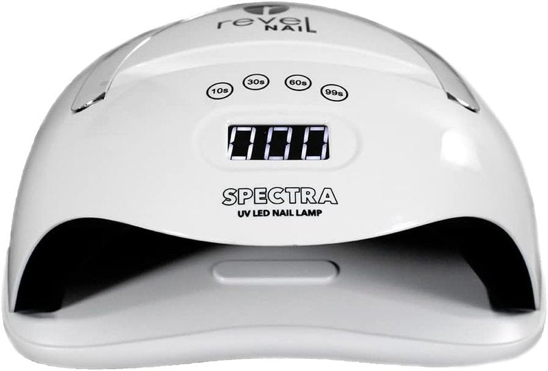 Revel Nail Spectra UV/LED Nail Lamp - Versatile Light for Gel & Dip Powder Polish | Perfect for Shine & Matte Top Coats