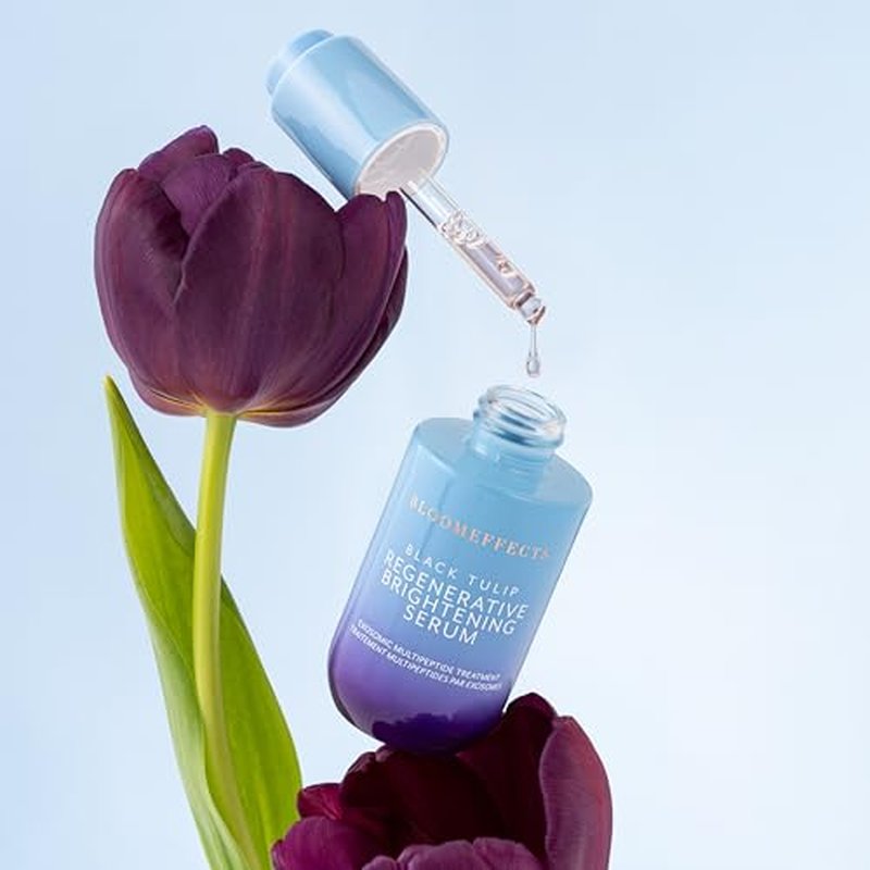 Bloomeffects - Black Tulip Regenerative Brightening Serum | Clean, Fragrance-Free, Non-Toxic Skincare (1oz | 30mL)