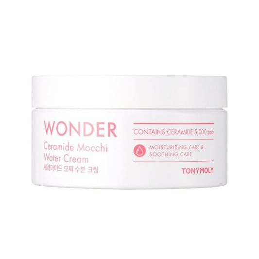TONYMOLY Wonder Ceramide Mochi Body Cream, Moisturizing Body & Face Cream, Korean Face Moisturizer, Hydrating & Skin Repairing, for All Skin Types