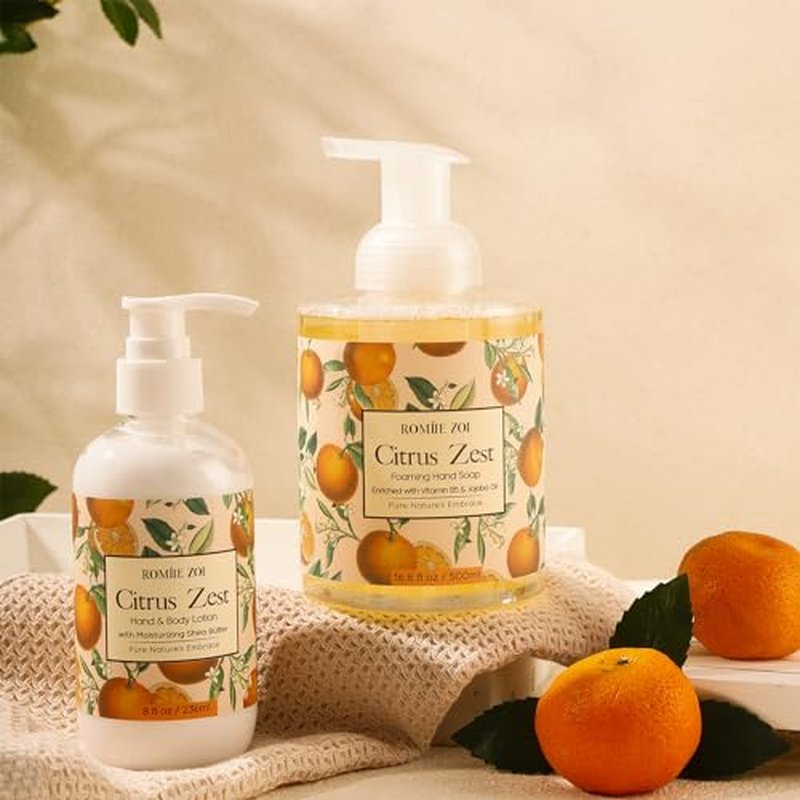 ROMIIE ZOI Daily Hand & Body Lotion with Moisturizing Shea Butter - Citrus - 236 ML / 8 FL OZ