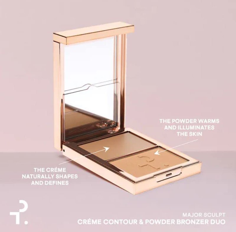 Patrick Ta Sculpting Cream Contour & Powder Bronzer Duo - She's Sculpted | Flawless Finish