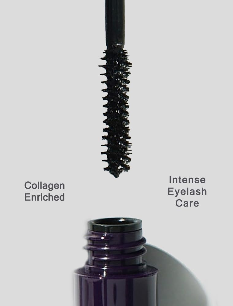 MIZON Collagen Curling Fix Mascara - Long-Lasting, Smudge-Proof High Volume | 0.20 oz