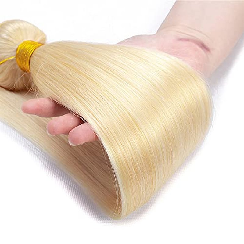 Blonde Human Hair Bundles 613 Straight Bundle Brazilian Virgin Remy Hair 3 Bundles 28 28 28 Inch 613 Loose Wave Bundle
