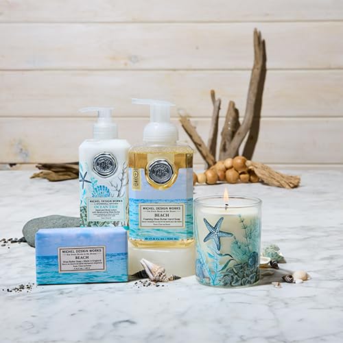 Michel Design Works Foaming Hand Soap - Beach Scent, 17.8 Fl Oz | Luxurious Hydrating Formula