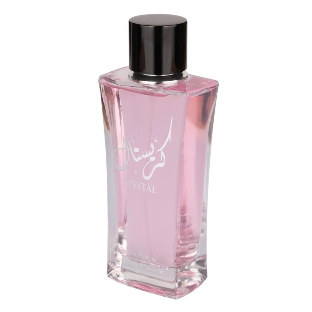 Ard Al Zaafaran Crystal Ahlaam Eau de Parfum Spray for Women, 3.4 Ounce