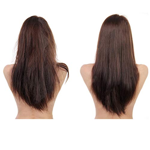 Evans Value Pack Brazilian Keratin Hair Smoothing Treatment Blowout Straightening System - Strong 16 fl oz, 7 Piece Set