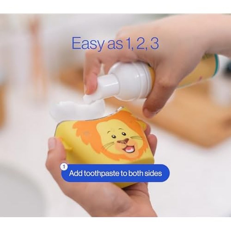 autobrush Kids Electric Toothbrush ? Only ADA Accepted U-Shaped Toothbrush, Clinically Proven Up to 5.1X Better Cleaning, 30 Seconds, Full-Mouth 360 Coverage, LED Lights, Music, Ages 6-8, Unicorn