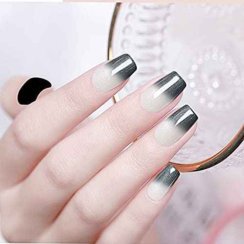 Gel Nail Polish Set,Color Changing Gel Nail Polish Set,Mood Changing Gel Nail Polish Set,Shellc Uv Gel Nail Polish,Temperature Change Gel Polish Set,Soak Off Uv Led Nail Polish Salon Art 004