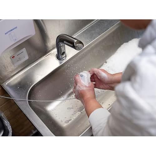 Vikan 64405 Brush,Nail,Stiff,PP/PBT,White