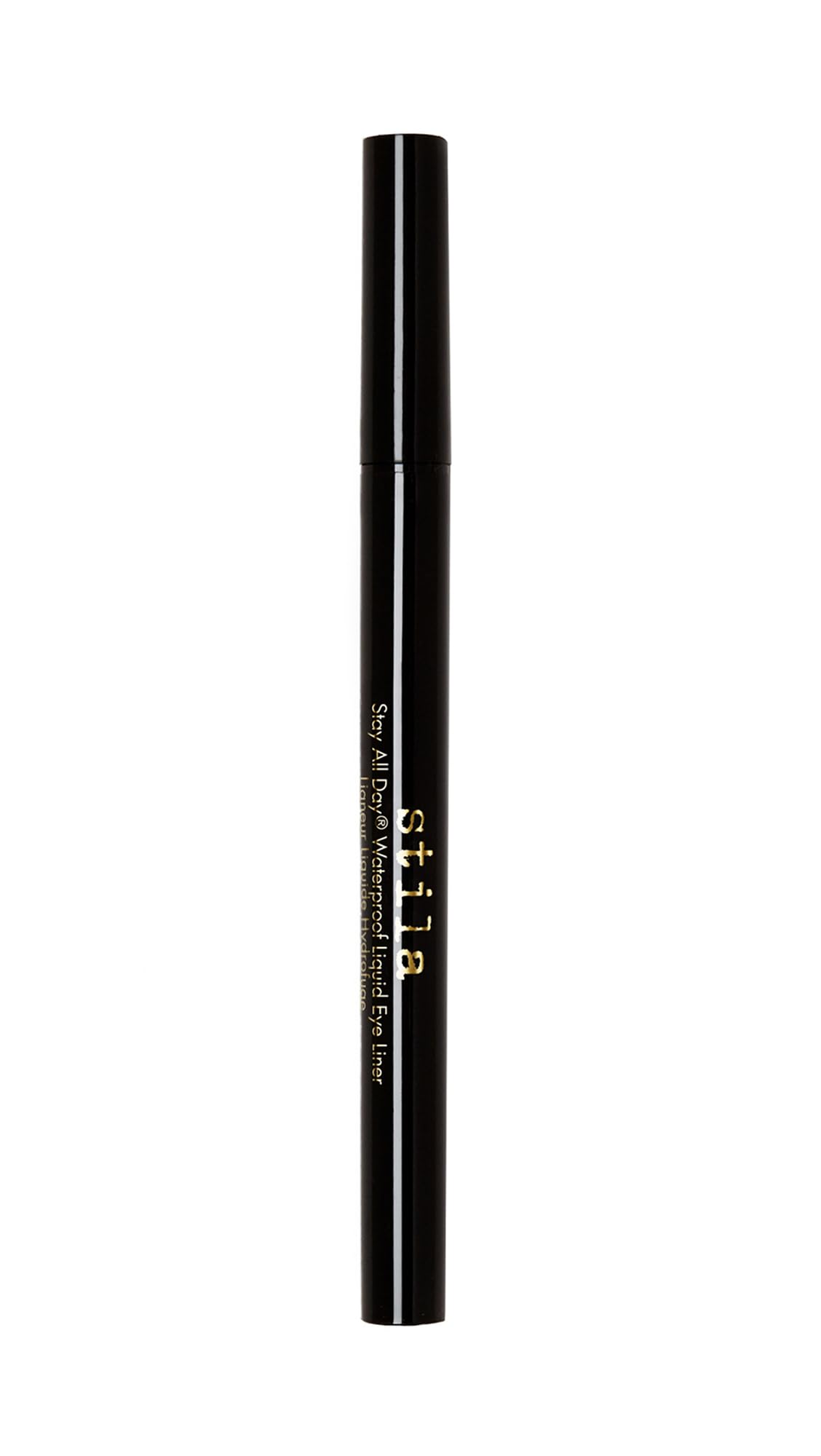 stila Waterproof Liquid Eye Liner, Stay All Day Makeup with Fine Brush Tip | Lasting Satin Finish, Smudge-Proof & Transfer-Resistant
