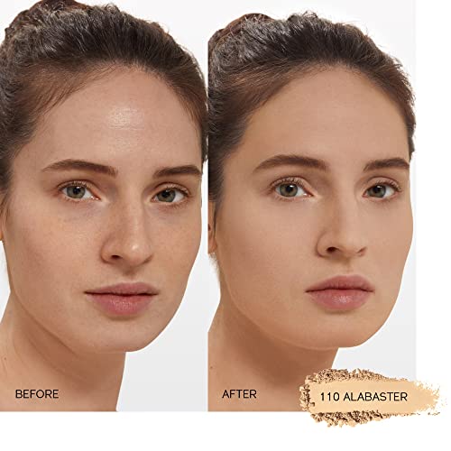 Shiseido Synchro Skin Self-Refreshing Custom Finish Powder Foundation - 24-Hour Sheer-to-Medium Buildable Coverage with Shine Control - Smudge Proof & Non-Comedogenic