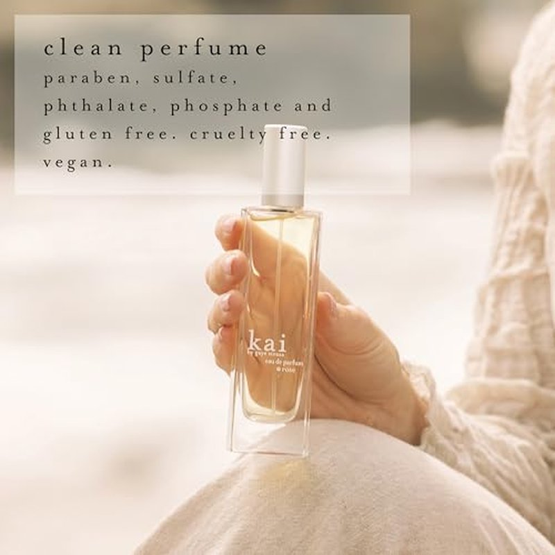 kai eau de parfum ? a fresh, beautiful, light gardenia scent wrapped in white exotics, 1.7 oz | serene, vegan, clean and inspired by memories of hawaiian vacations