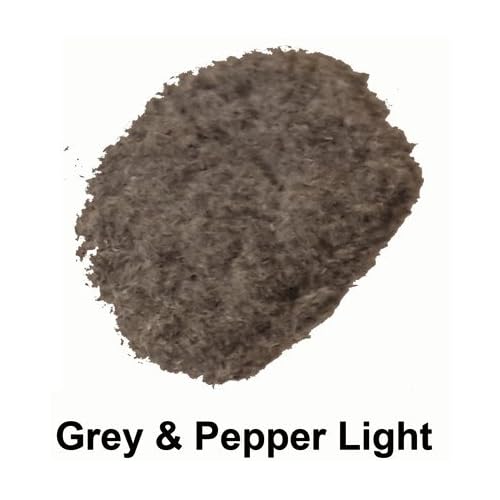 Finally Hair Keratin Hair Building Fibers for Hair Thickening Fiber Hair Loss Concealer. (Light Grey & Pepper)