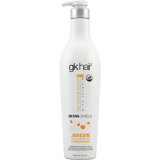 GK HAIR Shield Conditioner 22 Fl Oz – UV Protection Conditioner for Color Treated Hair, Moisturizing & Repair Conditioner for Dry Damaged Hair with Aloe Vera & Natural Oils, Hydrating Color Safe