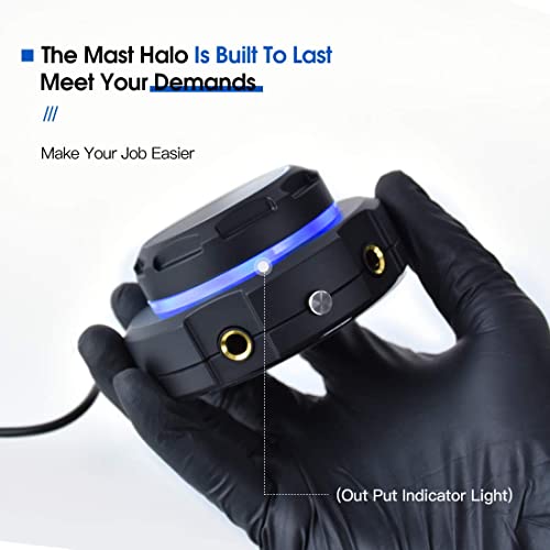 Mast Halo Tattoo Power Supply Box LCD Digital Display for Tattoo Machines