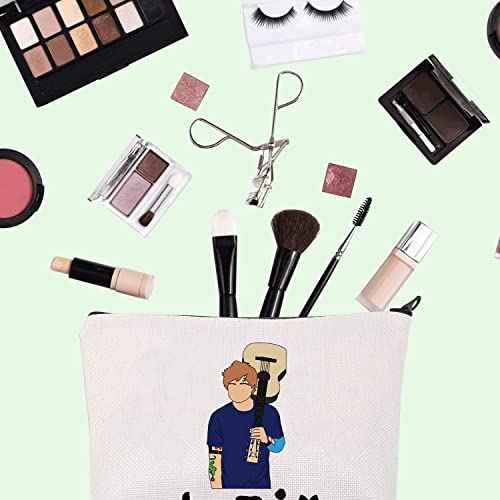 FOTAP Ed Singer Inspired Makeup Bag Ed Subtract Divide Multiply + - x ¡À Merch Music Gift Ed Singer Fan Gift Music Gift Album Gift EdSinger Zipper Pouch (+- singer)