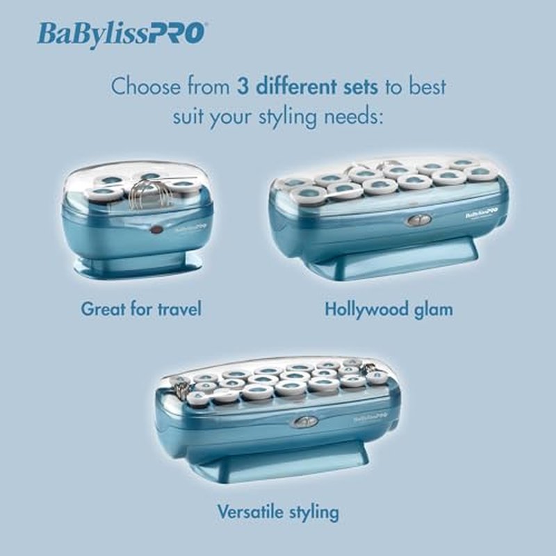 Nano Titanium Professional Hot Rollers For All Hair Lengths