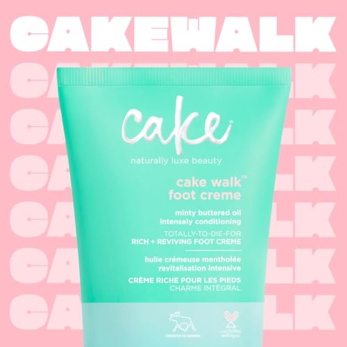 Cake Beauty Walk Triplemint Foot Cr?me, 3.5 Fluid Ounce