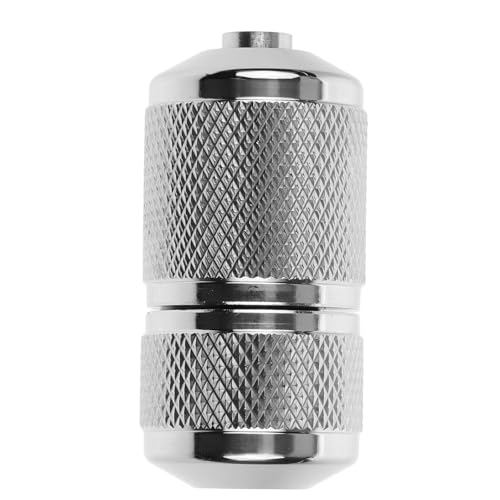 Artibetter Stainless Steel Tattoo Machine Tube Handle Grips Tip Tattoo Self Lock Grips for Tattoo Supplies Tools 25mm Metal Joycon