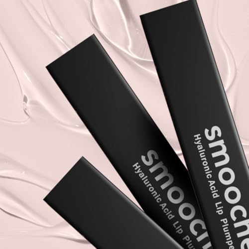 Smooche Hyaluronic Acid Lip Plumper - Hydrating & Volumizing Gloss for Soft, Smooth Lips - Natural Shine & Fine Line Reduction - Cruelty-Free Lip Care
