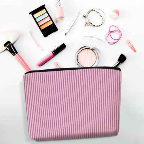 4 PCs Preppy Makeup Bag Aesthetics Preppy Stuff Cosmetic Bag Birthday Gifts for Women Girls Friends Zipper Pouch Travel Organizer Preppy Things Wedding Friendship Gifts for Christmas Thanksgiving