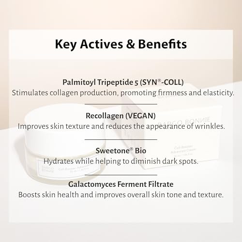 Coll-Booster Advanced Cream | Collagen Boosting Facial Moisturizer for All Skin Types | 1.86 fl oz
