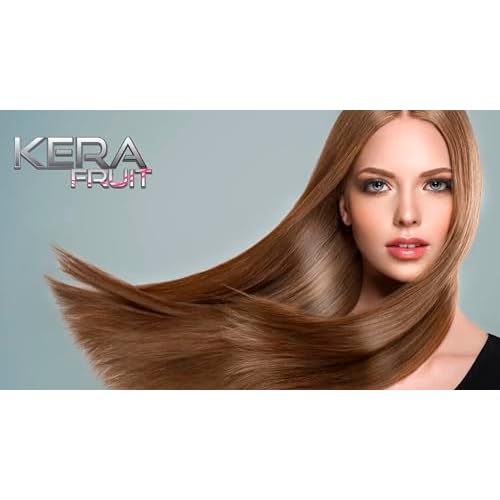 KERA FRUIT Cirugia Capilar Para el Cabello Libre de Formol 16oz - Antifrizz Deep Hydratation - Repair Hair Treatment - Professional Results - Formaldehyde Free - keratin Treatment.