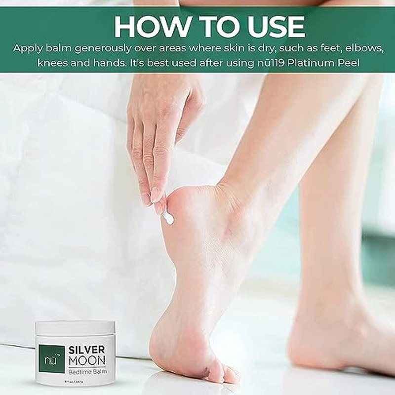 nu119 How to Get Soft Feet | Foot Care Kit Includes 120ml Instant Foot Peel Spray for Calluses Removal, Softening Balm & File | Professional Products to Make Your Feet Soft