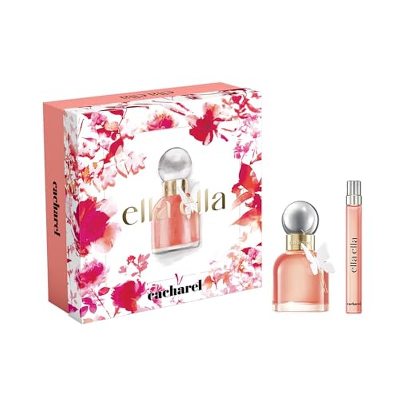 Cacharel Ella Ella - Vanilla Perfume for Women - Floral Chypre - Notes of Coconut Accord, Bourbon Vanilla, Bergamot Essence - Long Lasting Fragrance