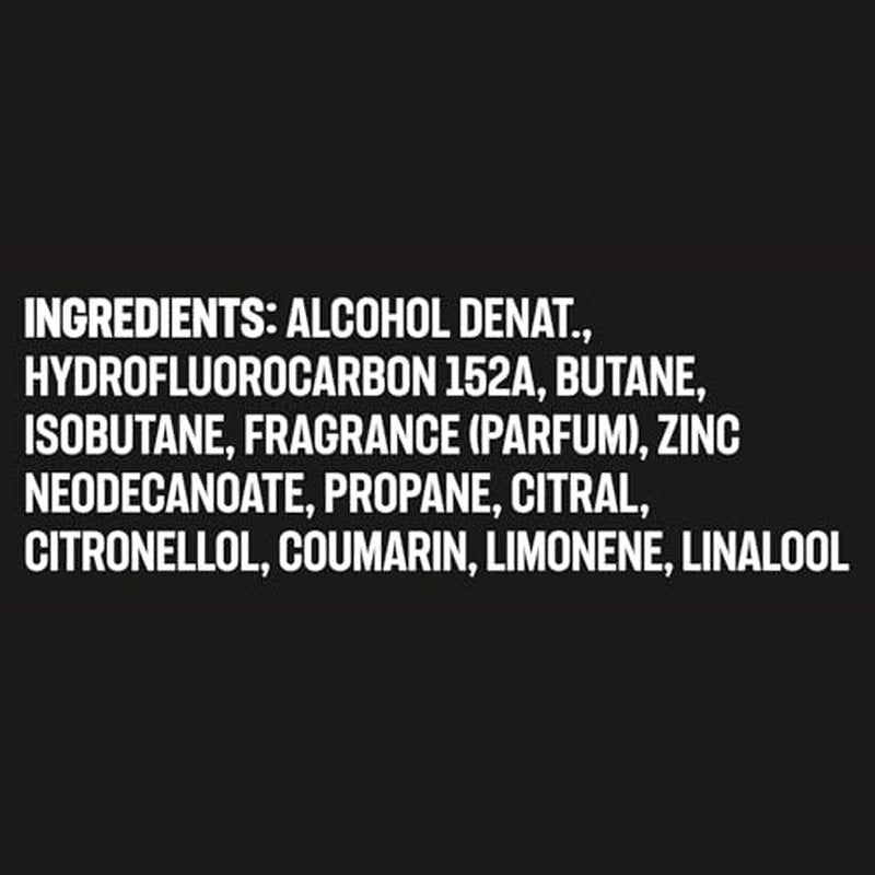 AXE Aluminum-Free Body Spray XL Apollo 12-Pack, 48H Odor Protection, 5.1 Fl Oz Ea