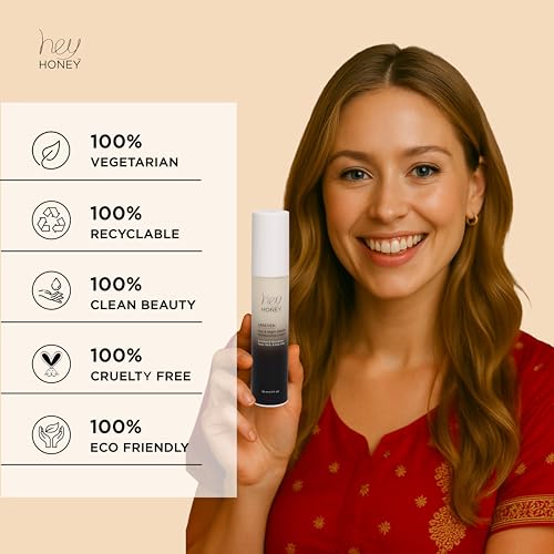 Hey Honey 24Seven Honey Day and Night Moisturizing Cream For Face, Neck & Eye Area | Rich Pro-Beautiful-Aging Intensely Hydrate and Reduce The Appearance Of Fine Lines and Wrinkles | 1.7 Oz