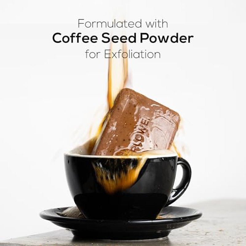 MARLOWE. No. 109 Coffee Bar Soap 7 oz (12 Bars) ? Exfoliating Body Scrub for Men with Natural Extracts, Caffeine, Coffee Bean & Cocoa Butter ? Energizing Fresh Brewed Scent