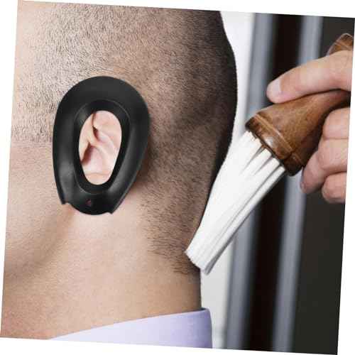 2 Pairs Hair Dye Ear Covers Hair Coloring Ear Protectors for Salon and DIY Use Black Earmuffs and Bathing Reusable and Easy to Clean