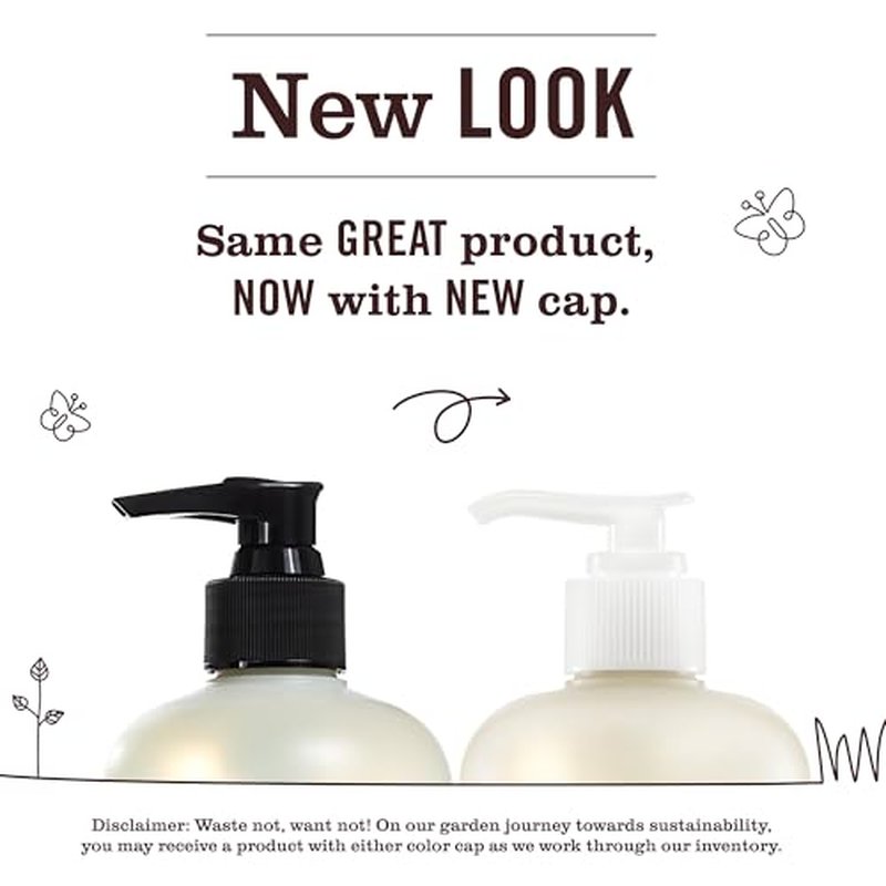 MRS. MEYER'S CLEAN DAY Hand Lotion for Dry Hands, Non-Greasy Moisturizer Made with Essential Oils, Oat Blossom, 12 oz Bottles, Pack of 3