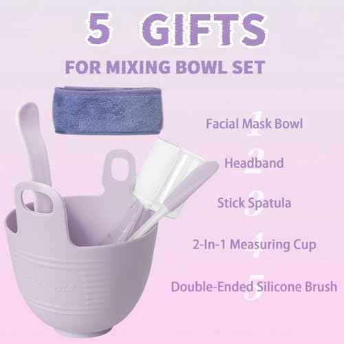 Jelly Mask Set,Hyalorunic Acid Jelly Masks For Facials Professional,Rose Hydro Jelly Face Mask,with Facial Mask Mixing Bowl Set,Headband,Birthday Gifts for Women,Gift Set for Valentine's, Mother's Day