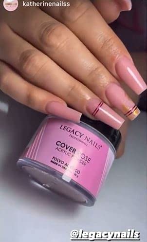 Cover Acrylic Powder for Professional Nail Art - 4 oz | Ideal for French Nails & Extensions in Cover Rose