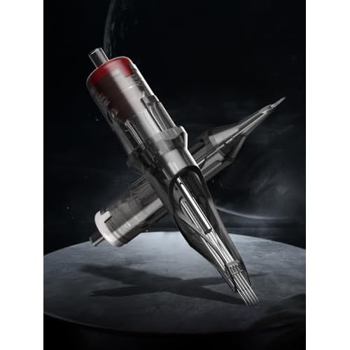 U-REX Tattoo Cartridges Needles- #10 (9RL) Bugpin Round Liner Disposable Needles for Rotary Tattoo Machine Pen Gun(1009RL)