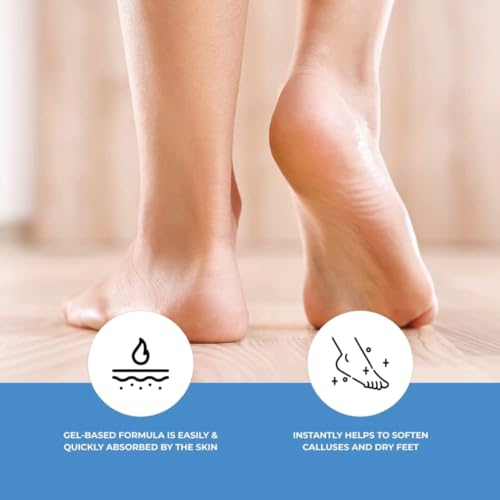 ForPro Professional Collection Advanced Callus Eliminator Gel, Professional Grade, No Drip Callus Remover Gel for Feet, 8 oz.